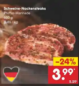 Netto Marken-Discount Schweine-Nackensteaks Angebot