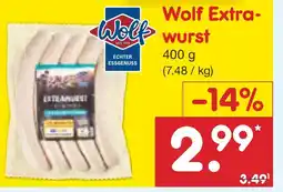 Netto Marken-Discount Wolf Extrawurst Angebot