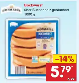 Netto Marken-Discount Bockwurst Angebot