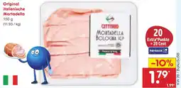 Netto Marken-Discount Original italienische Mortadella Angebot