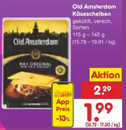 Netto Marken-Discount Old Amsterdam Käsescheiben Angebot