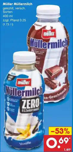 Netto Marken-Discount Müller Müllermilch Angebot