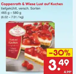Netto Marken-Discount Coppenrath & Wiese Lust auf Kuchen Angebot