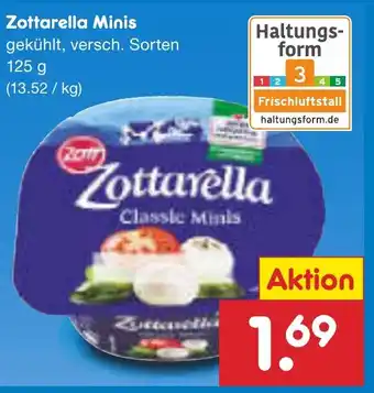 Netto Marken-Discount Zott Zottarella Minis Angebot