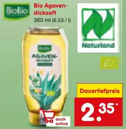 Netto Marken-Discount Bio Agavendicksaft Angebot