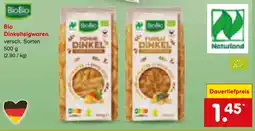 Netto Marken-Discount Bio Dinkelteigwaren Angebot
