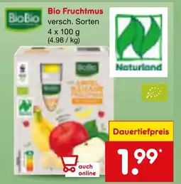 Netto Marken-Discount Bio Fruchtmus Angebot