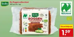 Netto Marken-Discount Bio Roggenvollkornbrot Angebot