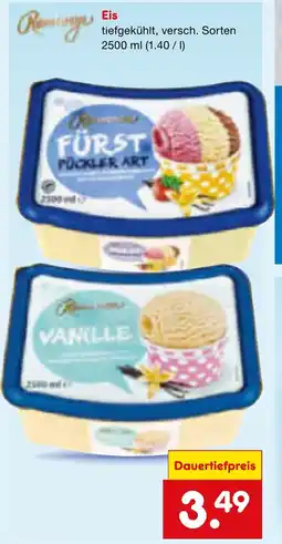 Netto Marken-Discount Romanza Eis Angebot
