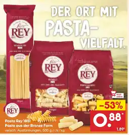 Netto Marken-Discount Pasta Rey 1851 Pasta aus der Bronze Form Angebot