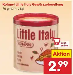 Netto Marken-Discount Kotányi Little Italy Gewürzzubereitung Angebot