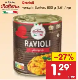 Netto Marken-Discount MONDO Italiano Ravioli Angebot