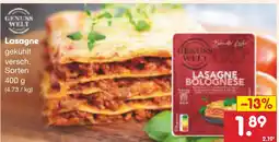 Netto Marken-Discount GENUSS WELT Lasagne Angebot