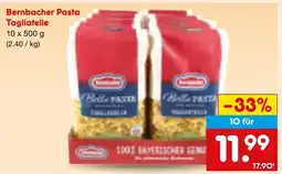 Netto Marken-Discount Bernbacher Pasta Tagliatelle Angebot