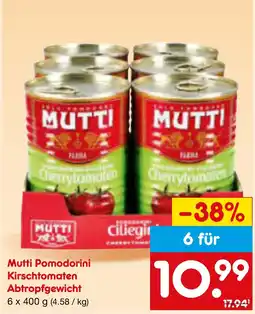 Netto Marken-Discount Mutti Pomodorini Kirschtomaten Angebot