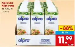 Netto Marken-Discount Alpro Soja Kochcreme Angebot
