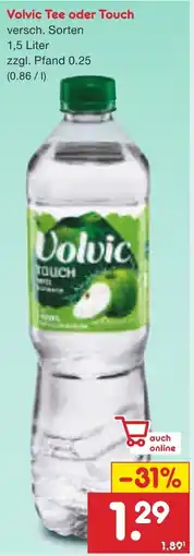 Netto Marken-Discount Volvic Tee oder Touch Angebot
