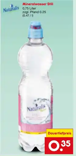 Netto Marken-Discount Naturalis Mineralwasser Still Angebot