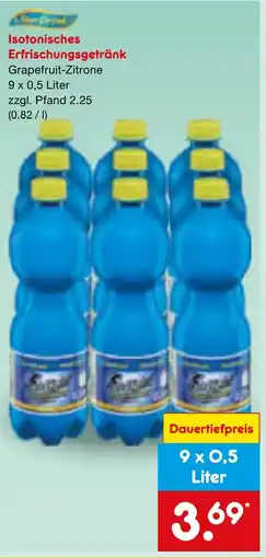 Netto Marken-Discount StarDrink Isotonisches Erfrischungsgetränk Angebot