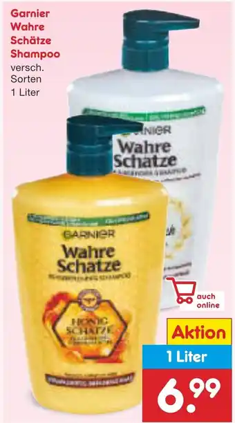 Netto Marken-Discount Garnier Wahre Schätze Shampoo Angebot