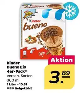 NETTO kinder Bueno Eis 4er-Pack Angebot