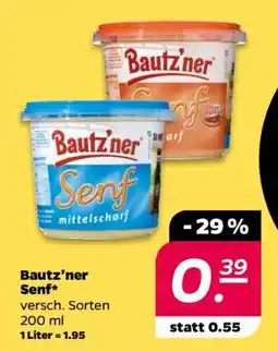 NETTO Bautz’ner Senf Angebot