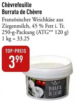 Galeria Markthalle Chèvrefeuille Burrata de Chèvre Angebot
