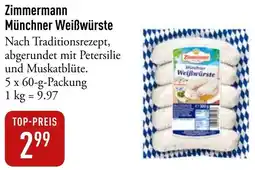 Galeria Markthalle Zimmermann Münchner Weißwürste Angebot