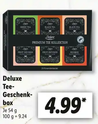 Lidl Deluxe tee-geschenkbox Angebot