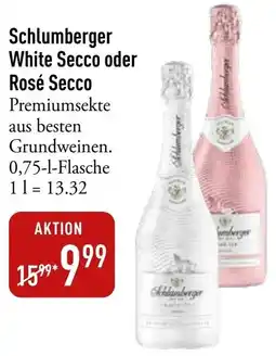 Galeria Markthalle Schlumberger White Secco oder Rosé Secco Angebot