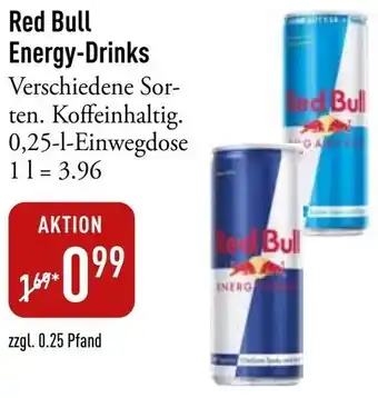 Galeria Markthalle Red Bull Energy-Drinks Angebot