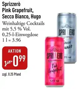 Galeria Markthalle Sprizzerò Pink Grapefruit, Secco Bianco, Hugo Angebot