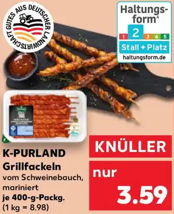 Kaufland K-PURLAND Grillfackeln Angebot