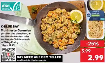 Kaufland K-BLUE BAY Marinierte Garnelen Angebot
