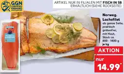 Kaufland Norweg. Lachsfilet Angebot