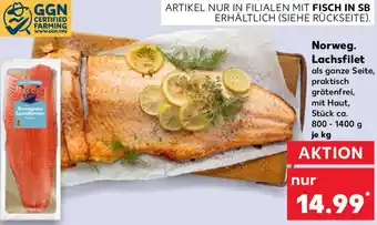 Kaufland Norweg. Lachsfilet Angebot