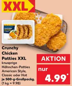 Kaufland Crunchy Chicken Patties XXL Angebot