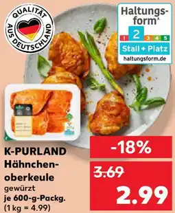 Kaufland K-PURLAND Hähnchenoberkeule Angebot