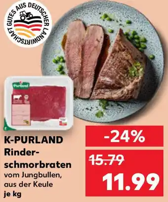 Kaufland K-PURLAND Rinderschmorbraten Angebot