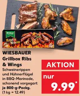 Kaufland WIESBAUER Grillbox Ribs & Wings Angebot