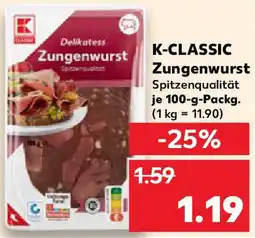 Kaufland K-CLASSIC Zungenwurst Angebot
