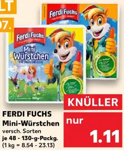 Kaufland FERDI FUCHS Mini-Würstchen Angebot