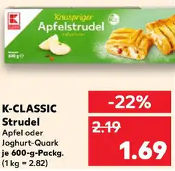 Kaufland K-CLASSIC Strudel Angebot