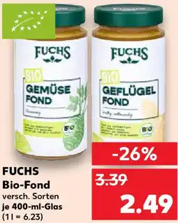 Kaufland FUCHS Bio-Fond Angebot