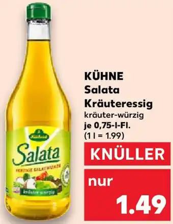 Kaufland KÜHNE Salata Kräuteressig Angebot