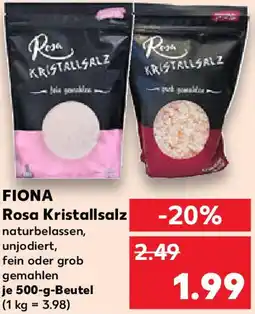 Kaufland FIONA Rosa Kristallsalz Angebot
