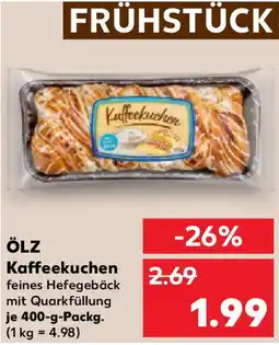 Kaufland ÖLZ Kaffeekuchen Angebot