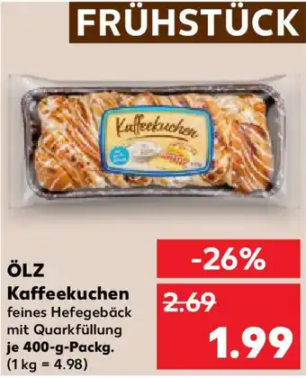 Kaufland ÖLZ Kaffeekuchen Angebot