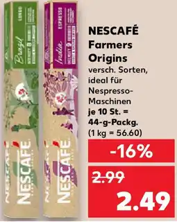 Kaufland NESCAFÉ Farmers Origins Angebot