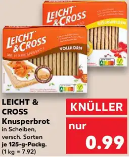 Kaufland LEICHT & CROSS Knusperbrot Angebot